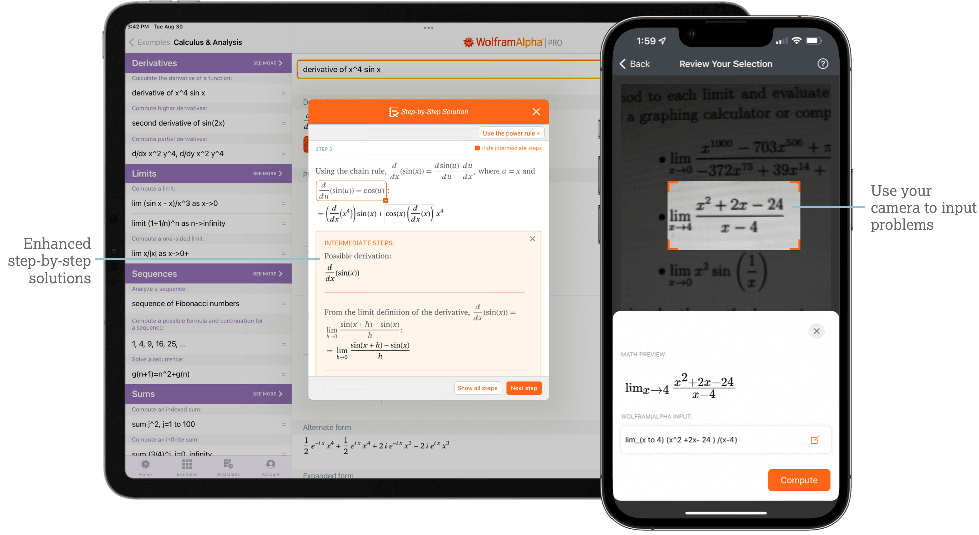 Wolfram|Alpha iOS app